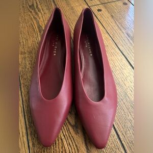 Marc Fisher LTD Size 8 Women's Red Leather Shoes